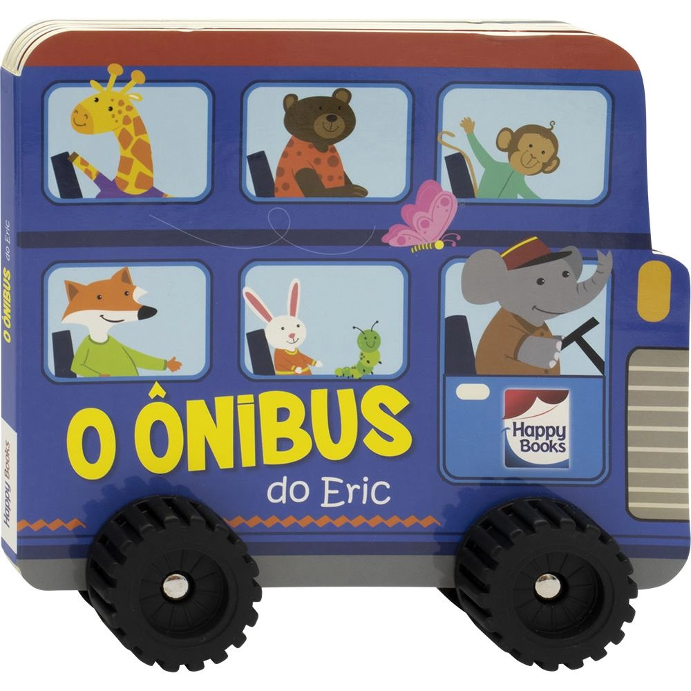 Livro Aventura Sobre Rodas Onibus Do Eric O 306967 Happy Books