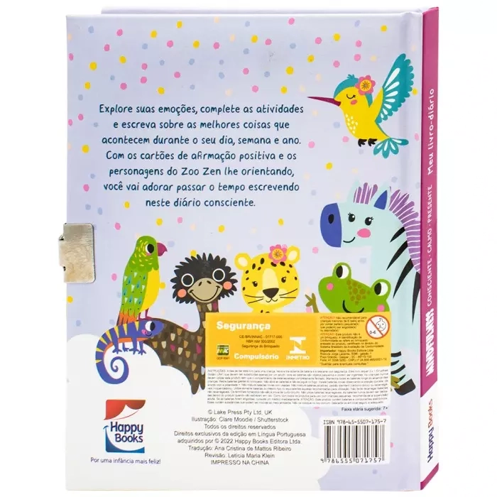 Zen Zoo Livro Diario Mindfulness