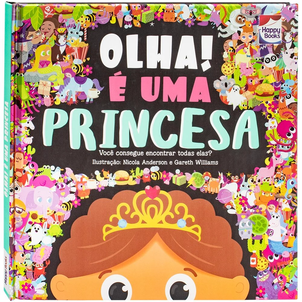 Livro Olha E Uma Princesa 309990 Happy Books