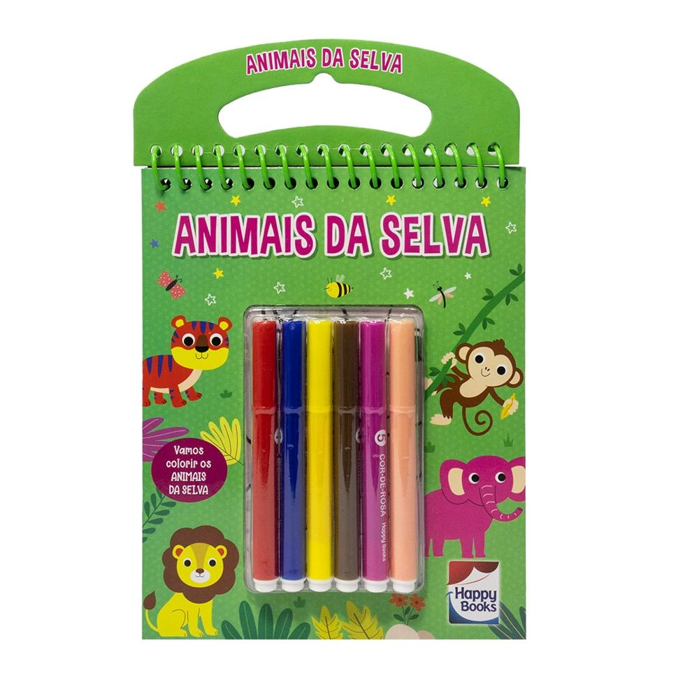 Colorindo Por Numeros: Animais Da Selv