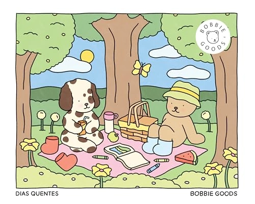 Dias Quentes Spring Summer – Livro De Colorir Oficial Bobbie Goods: .