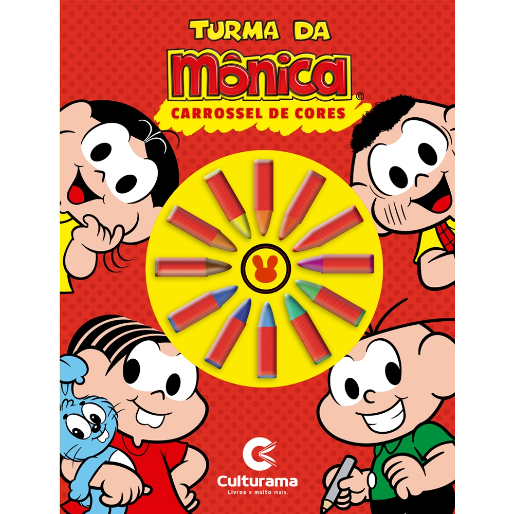Livro Carrossel Cores Turma Da Monica 20240501 Culturama