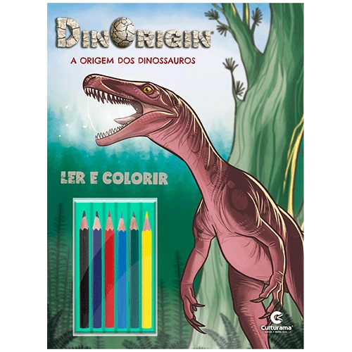 Livro Dinorigin Ler E Colorir Lapis 20211501 Culturama