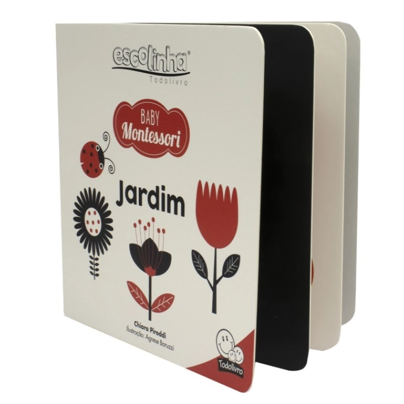 Livro Escolinha Baby Montessori Contrastes Jardim 1159739 Todolivro