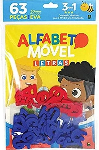 Livro Inf Alfabeto Movel Letras 1159968 Todo Livro
