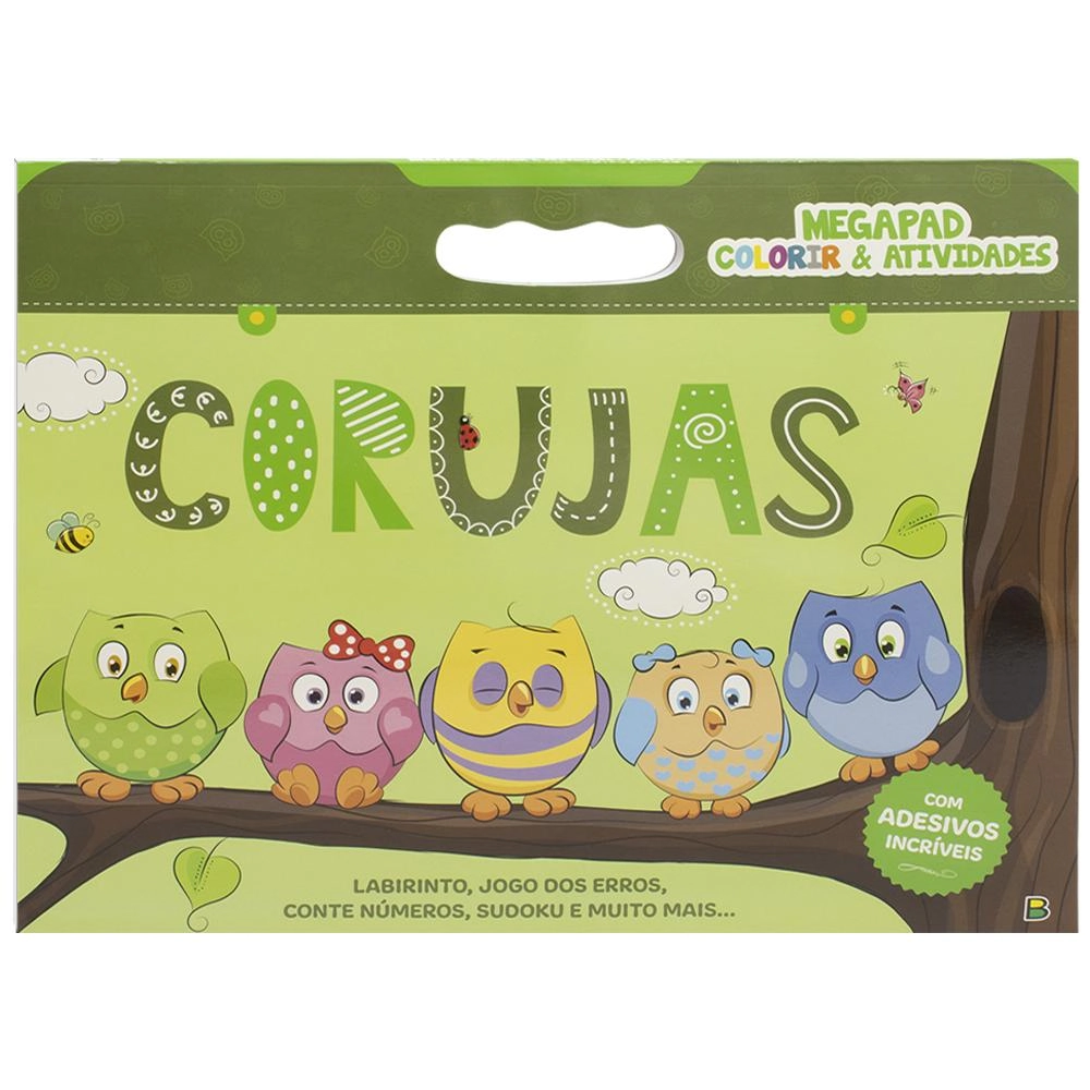 Livro Megapad Corujas 1158732 Todolivro