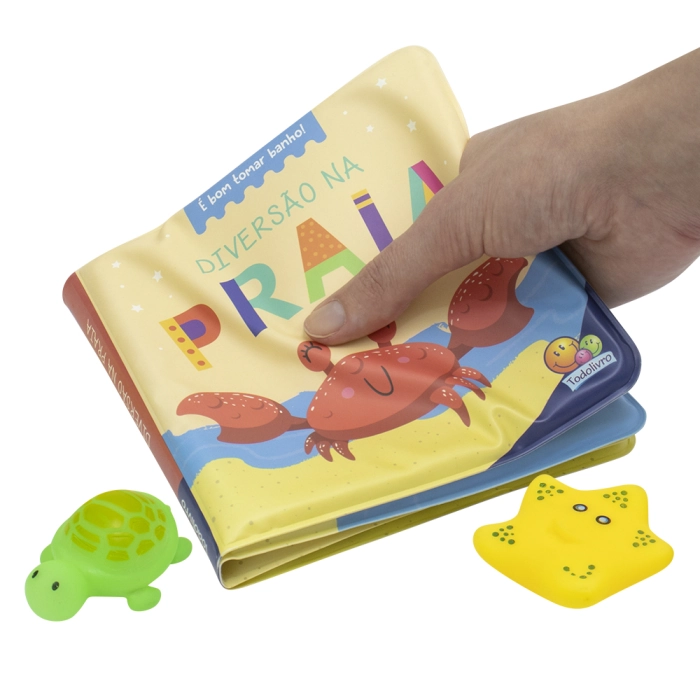 Livro E Bom Tomar Banho Ii Diversao Na Praia 1158805 Todolivro