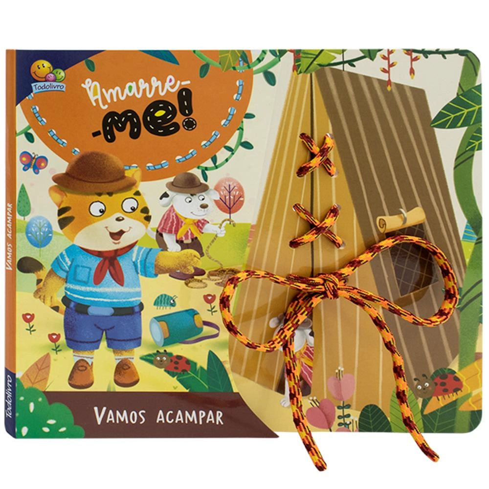 Livro Amarre Me Vamos Acampar 1159992 Todolivro