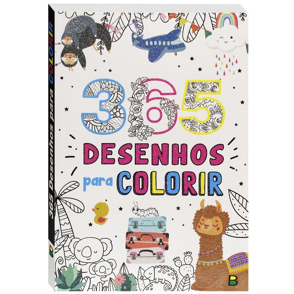 Livro 365 Desenhos Colorir Br/1160907/todolivro