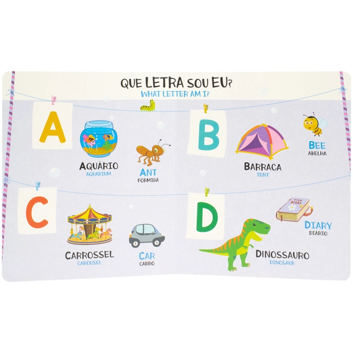 Livro Escolinha Primeiras Palavras Letras 1161180 Todolivro