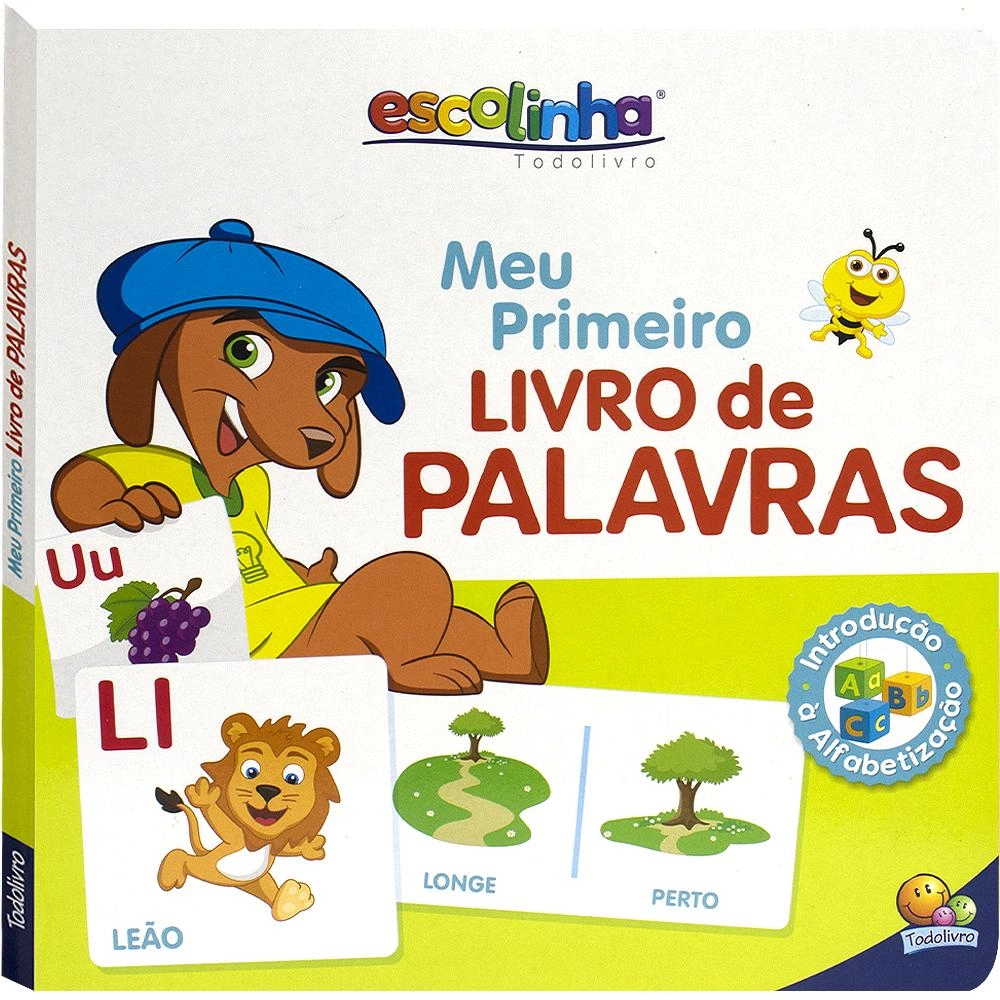 Escolinha Meu Primeiro Livro De Palavras 1161237 Todolivro