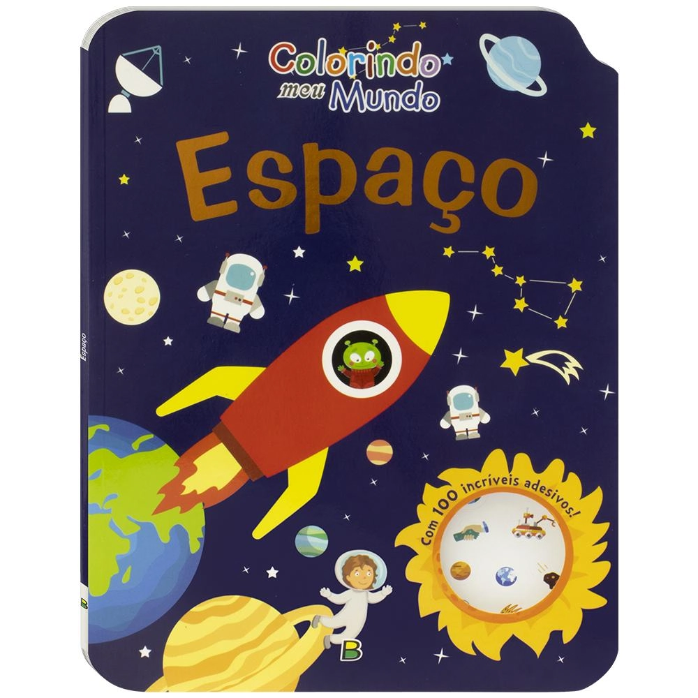 Livro Colorindo Meu Mundo Espaco 1161296 Todolivro
