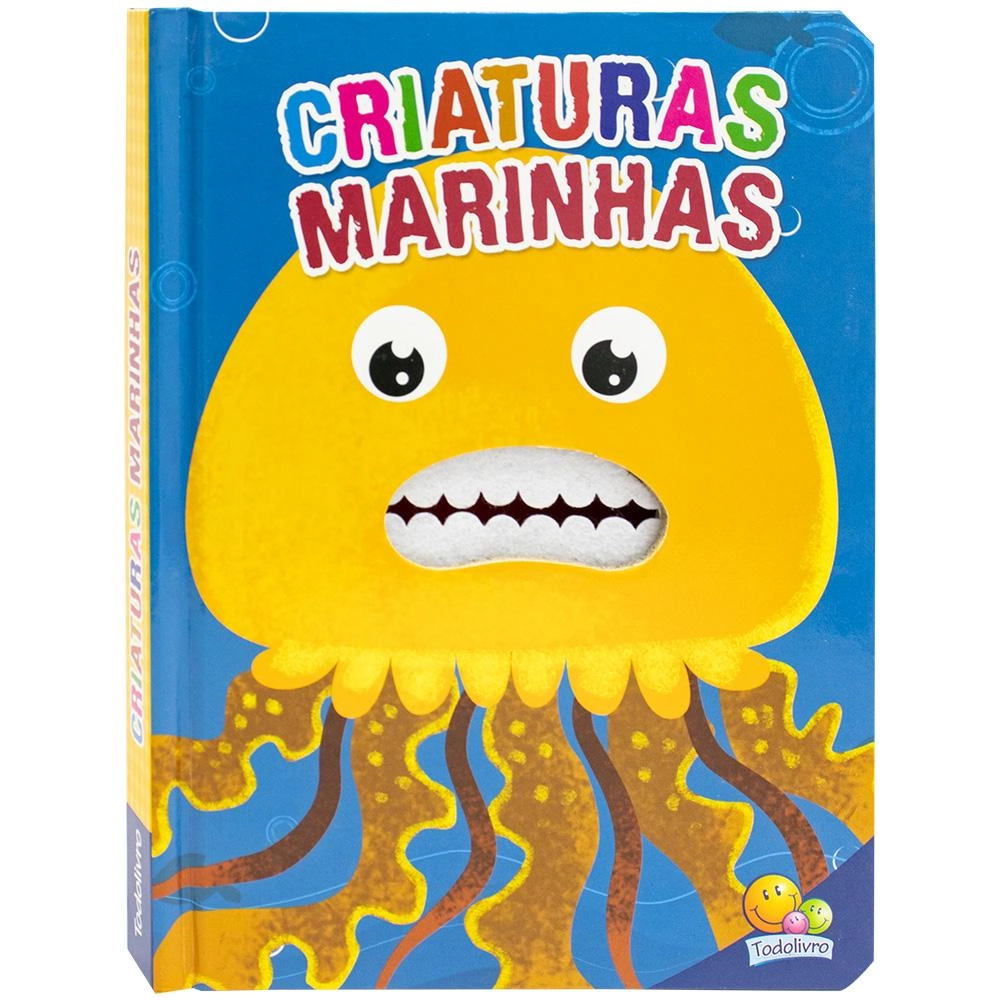 Livro Bocarra Sensorial Criaturas Marinhas 1162179 Todolivro