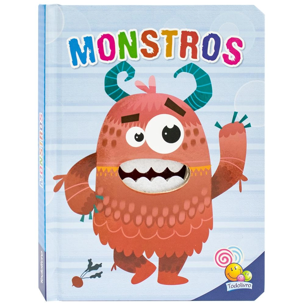 Livro Bocarra Sensorial Monstros 1162209 Todolivro
