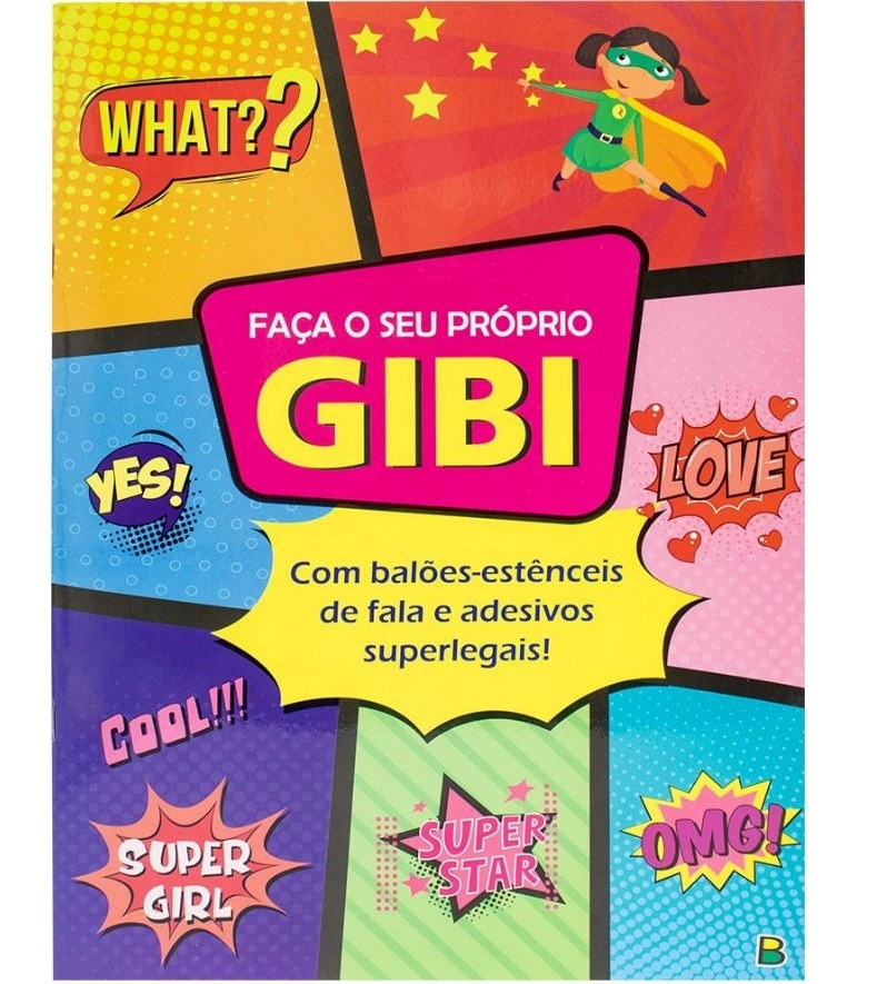 Livro Faca Seu Proprio Gibi Menina 1162730 Todolivro