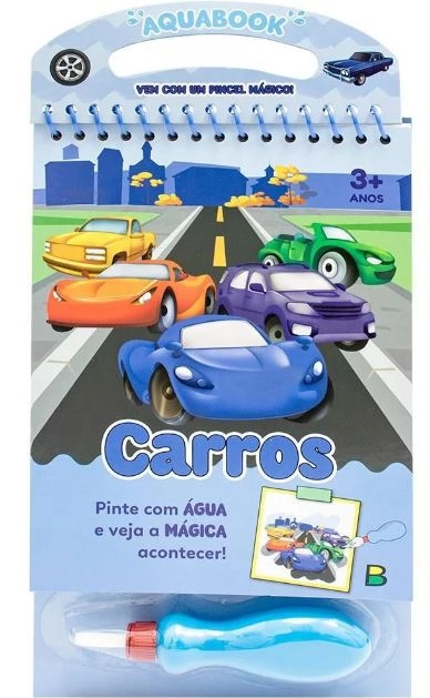 Livro Aquabook Carros 1165135 Todolivro