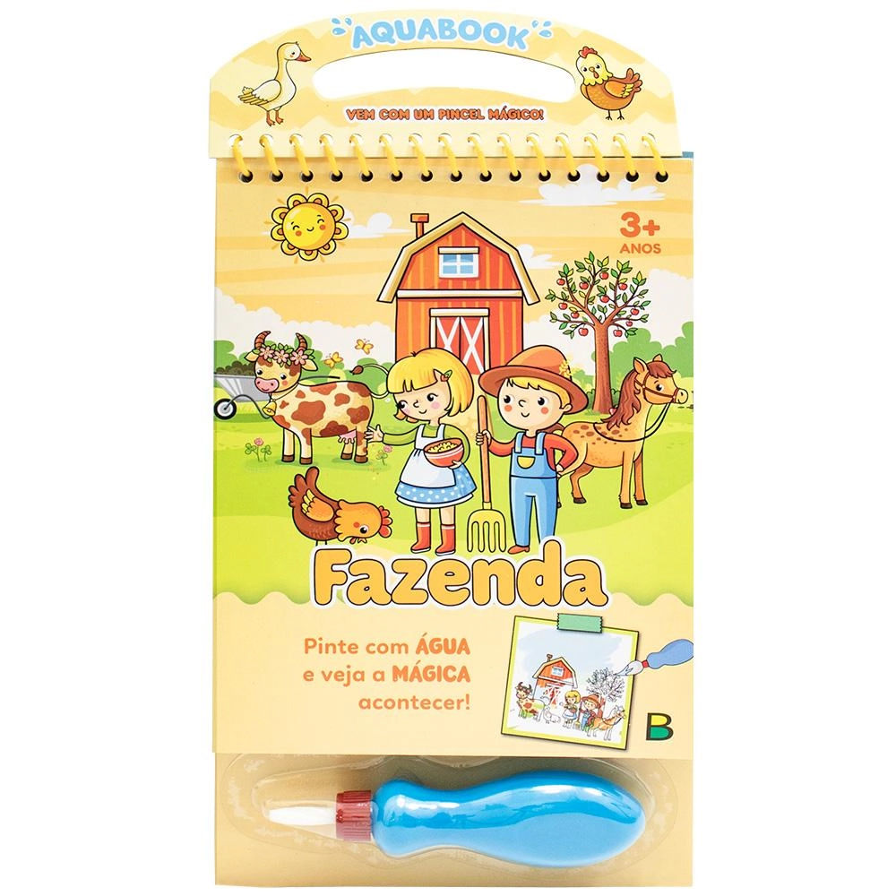 Livro Aquabook Fazenda 1165151 Todolivro