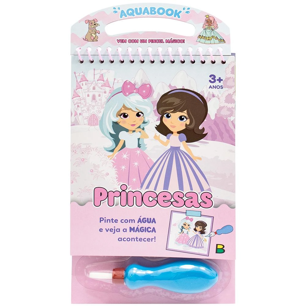Livro Aquabook Princesas 1165160 Todolivro