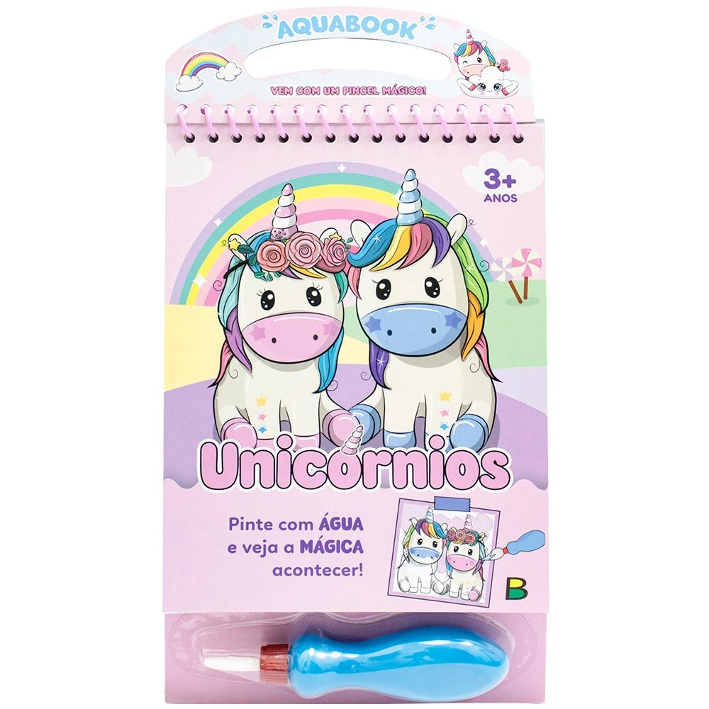 Livro Aquabook Unicornio 1165178 Todolivro