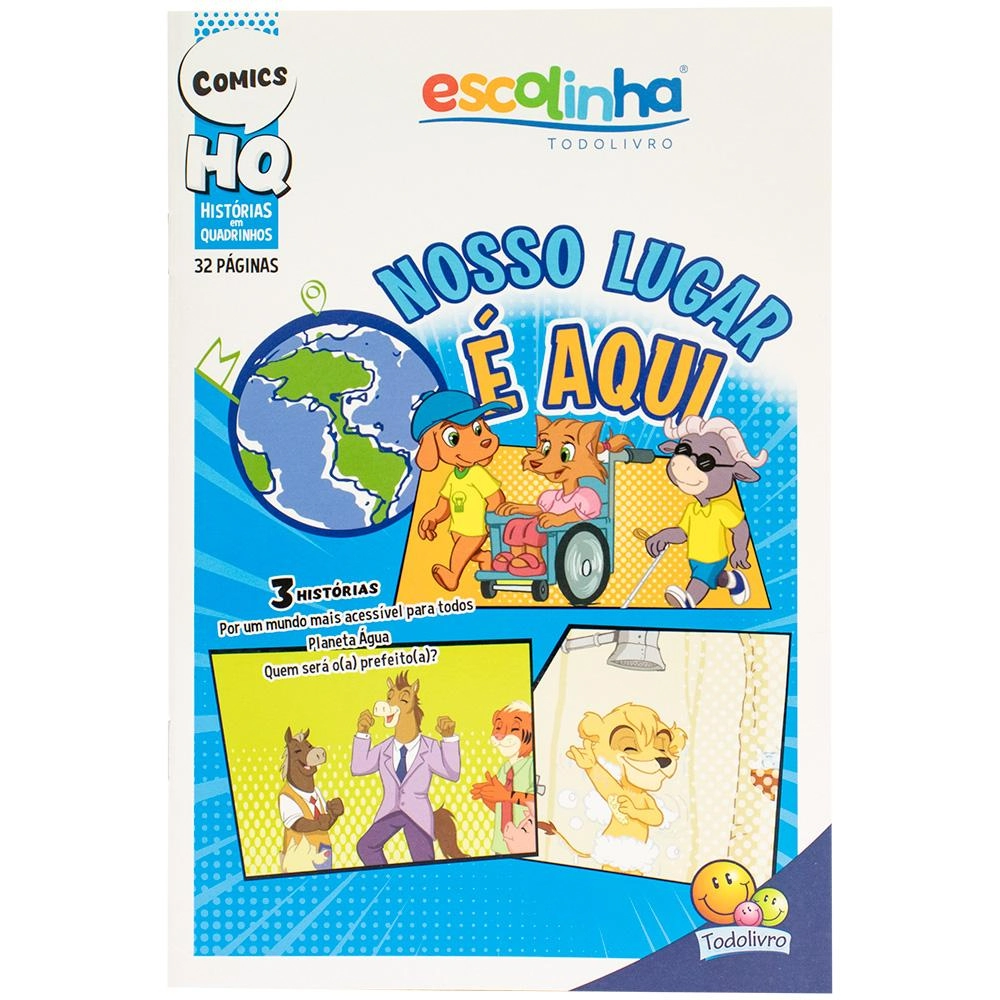 Livro Gibi Nosso Lugar E Aqui 1165402 Todolivro