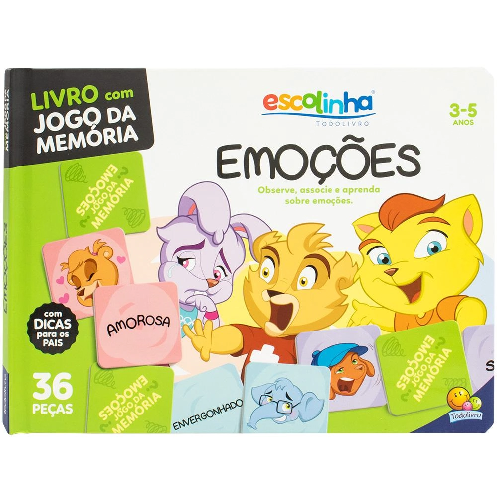Livro Escolinha Memoria Emocoes 1165763 Todo Livro