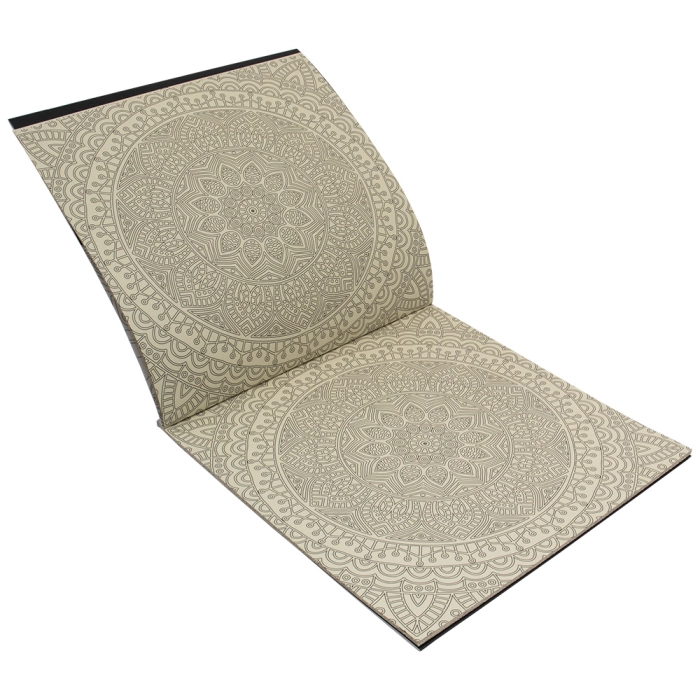 Livro De Col Mandalas P/acalmar