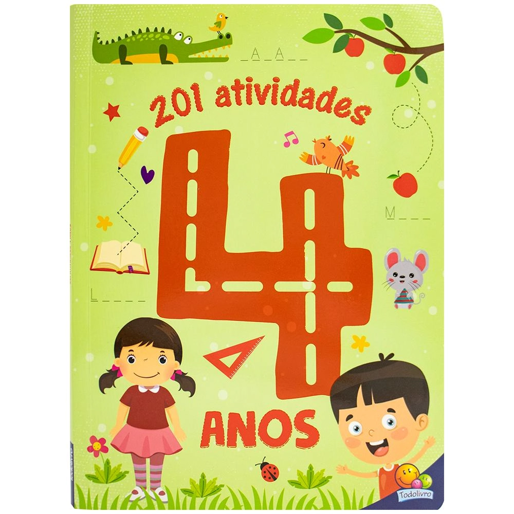 Livro 201 Atividades 4 Anos 1166255 Todolivro