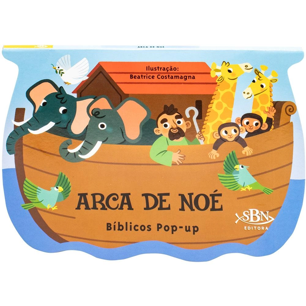 Livro Biblicos Pop Up Arca De Noe 1167880 Todo Livro