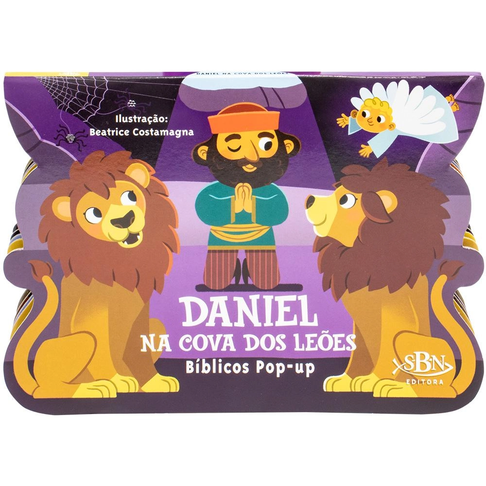 Livro Biblicos Pop Up Daniel Na Cova Dos Leoes 1167898 Todo Livro