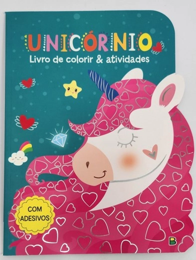 Livro De Colorir E Atividades Unicornio 1168266 Todolivro