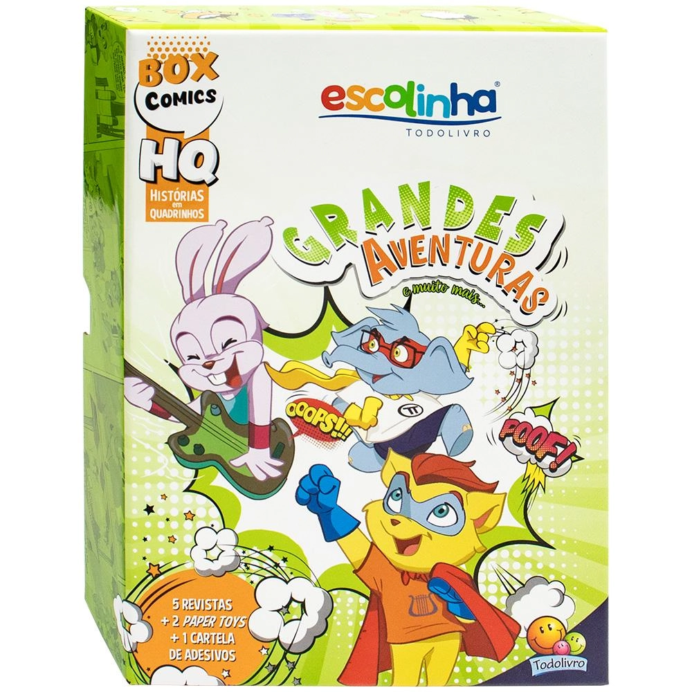 Livro Escolinha Grandes Aventuras Muito Mais 1169360 Todolivro