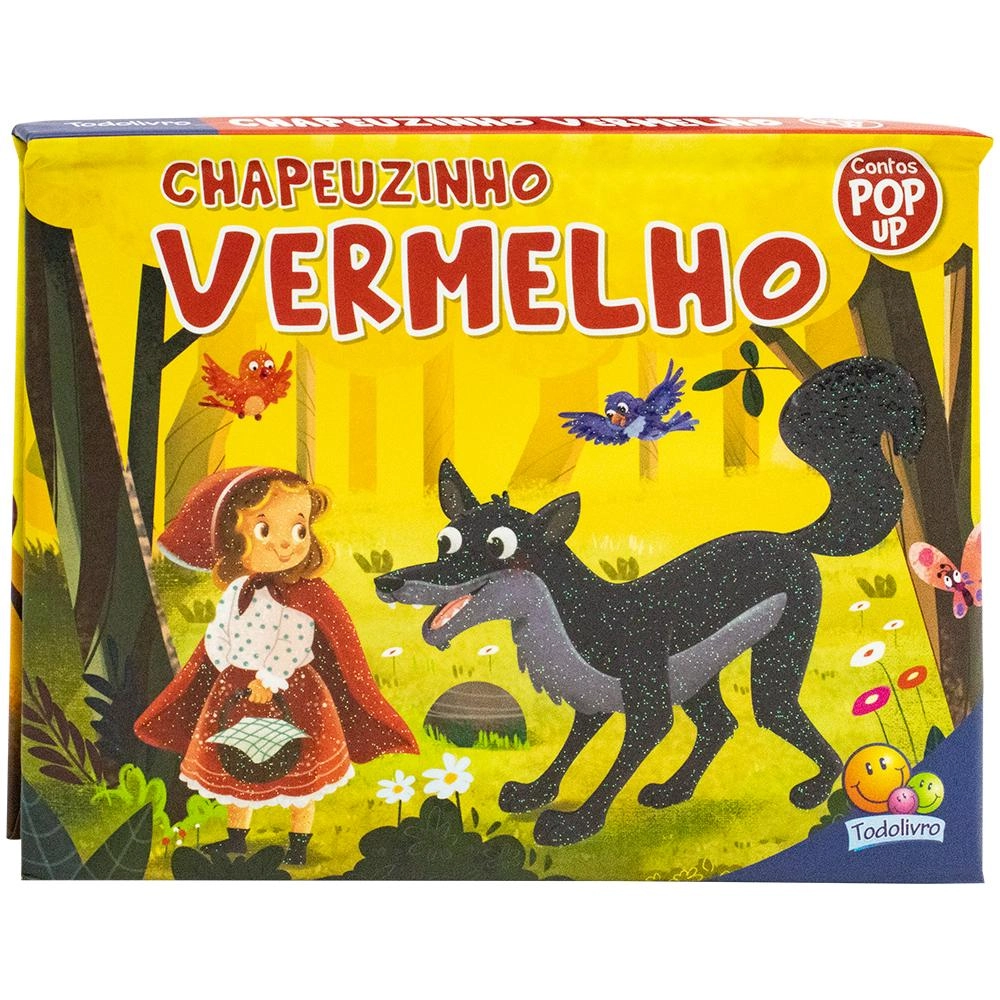 Livro Contos Pop Up Chapeuzinho Vermelho 1169424 Todolivro
