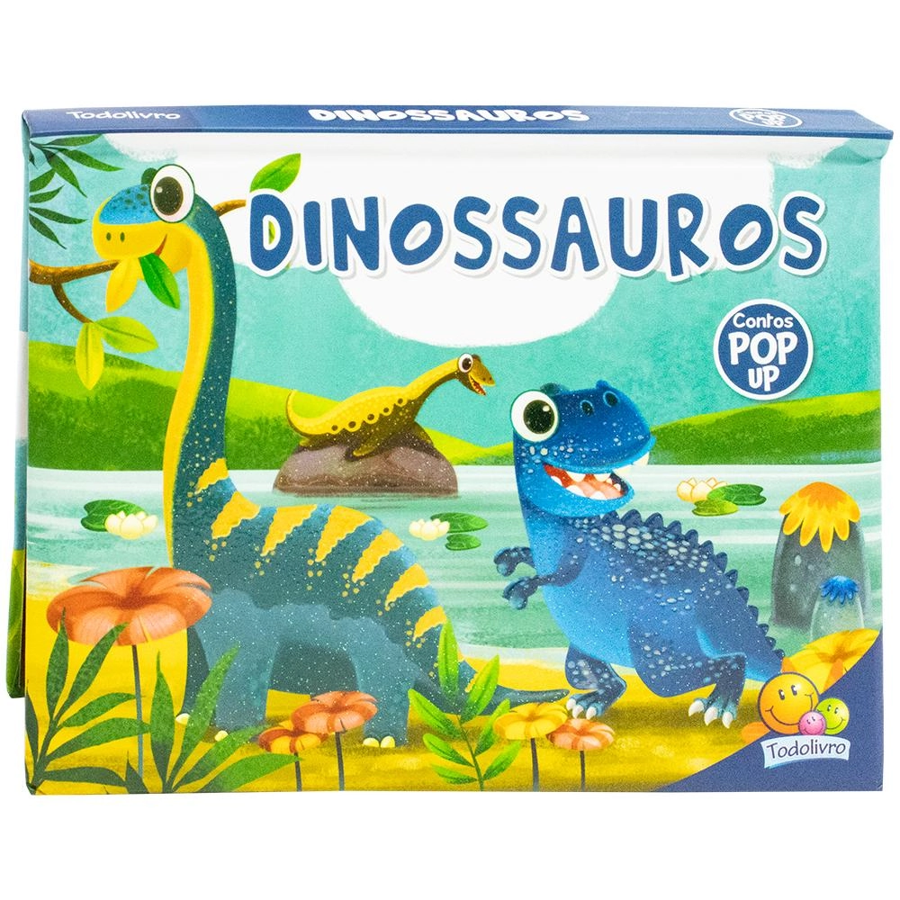 Livro Contos Pop Up Dinossauros 1169432 Todolivro