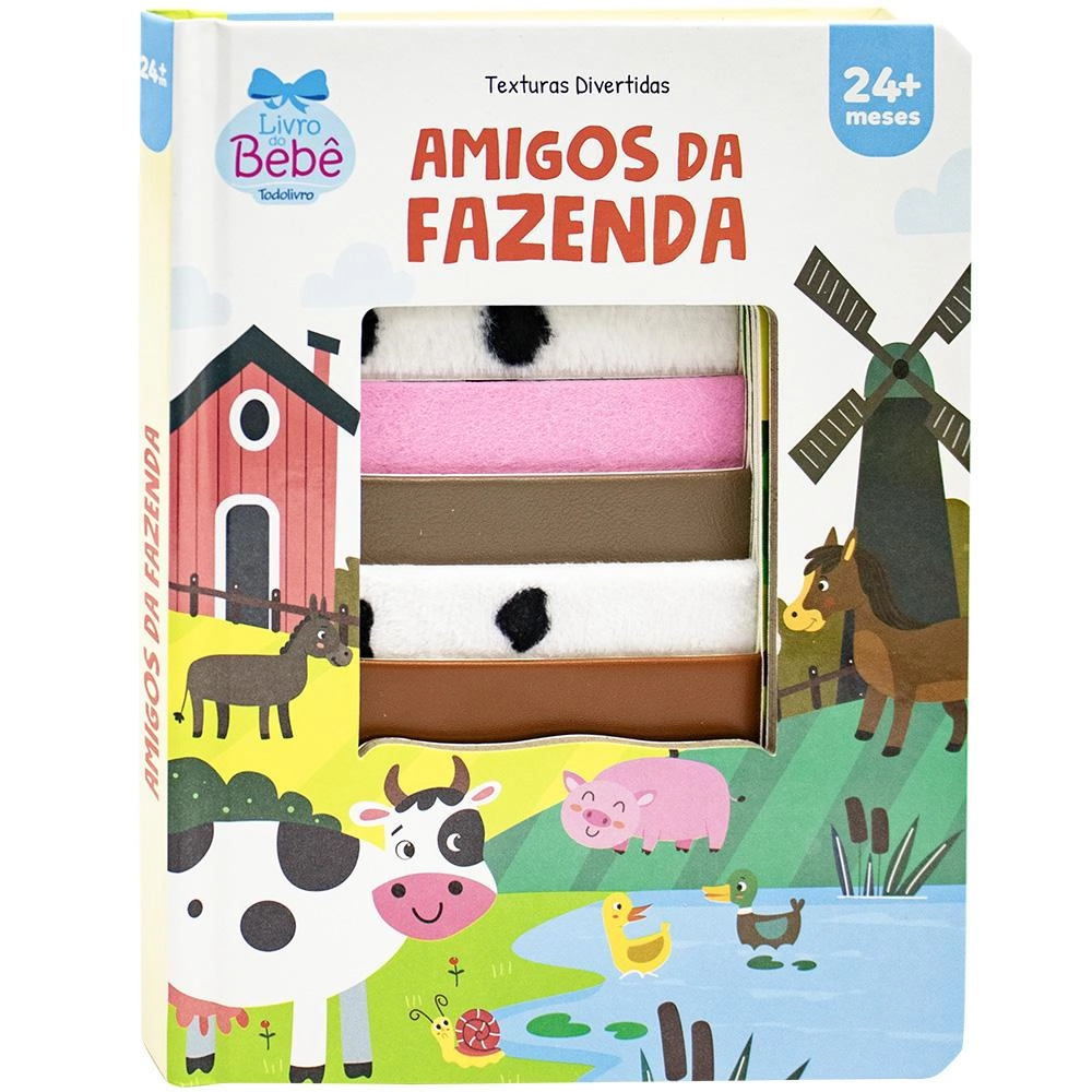 Livro Texturas Divert Amigos D