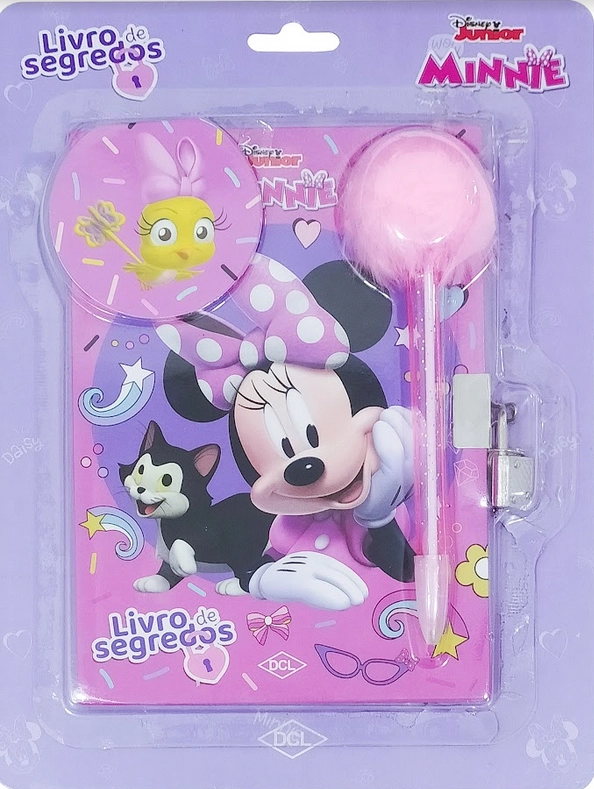 Livro Disney Segredos Minnie D8132 Dcl