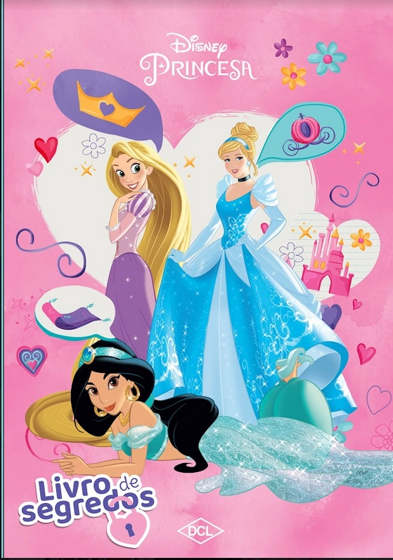 Livro Disney Segredos Princesas D8133 Dcl