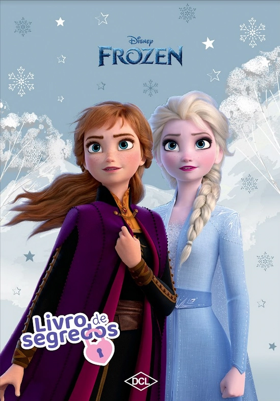 Livro Disney Segredos Frozen 2 D8134 Dcl