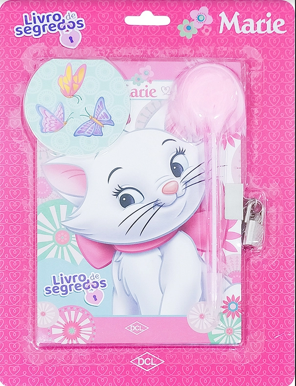 Livro Disney Segredos Marie D8137 Dcl