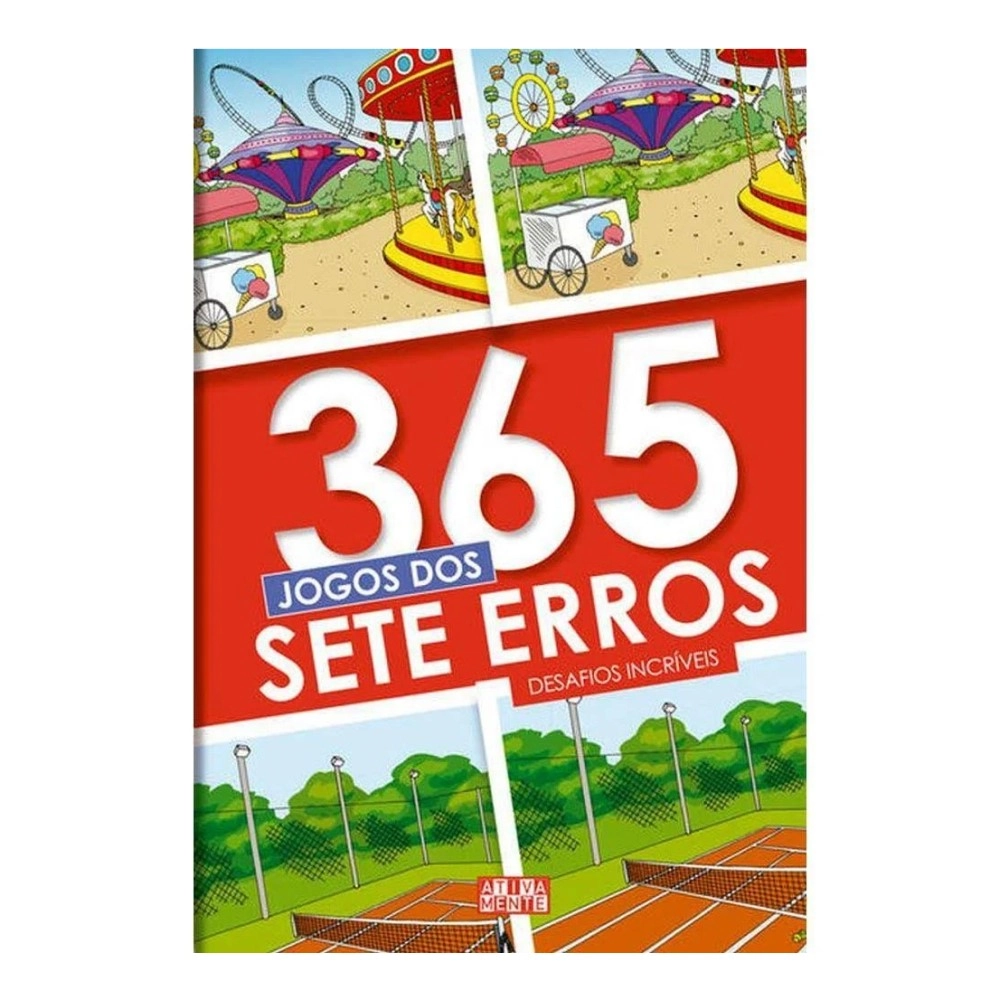 Livro 365 Jogos Sete Erros 66132 Ciranda