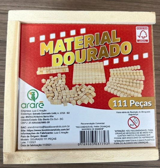 Material Dourado 111 Livro Pecas 72415 Arare