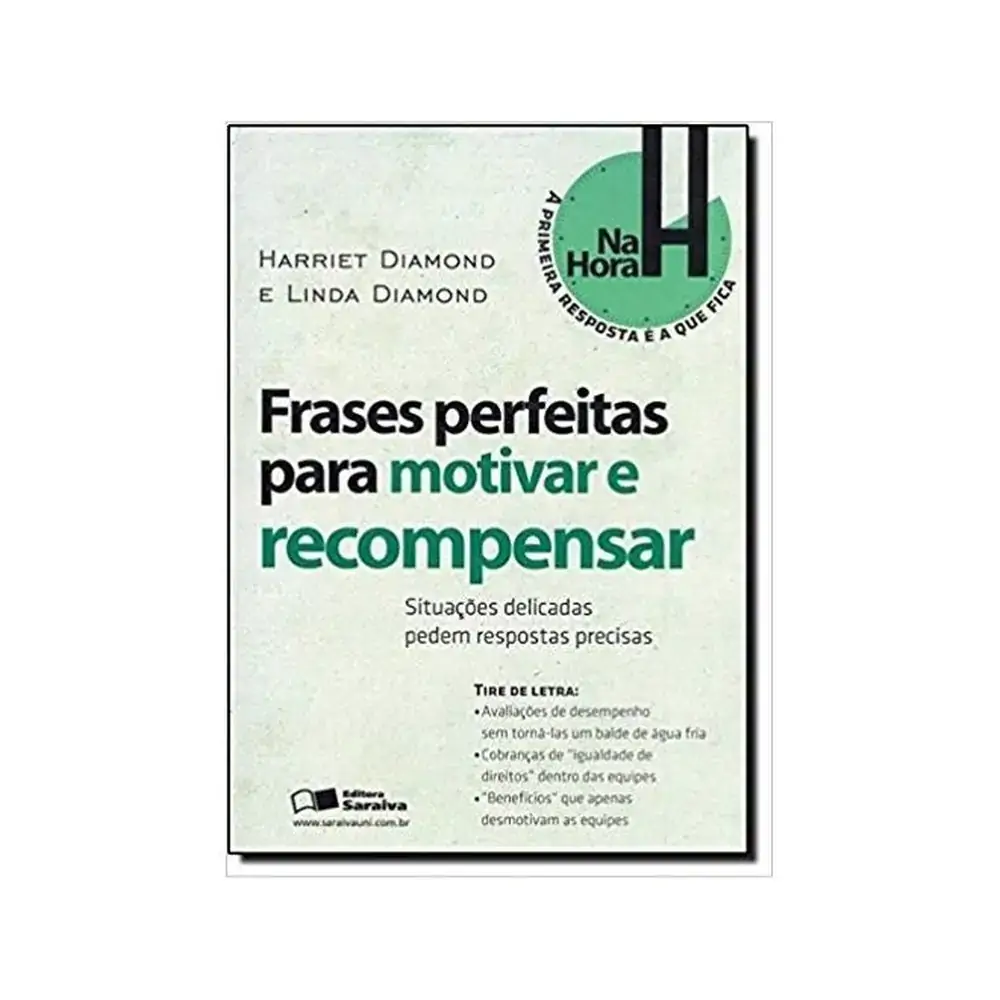 Livro Frases Perefeitas Para Motivar E Recompensar