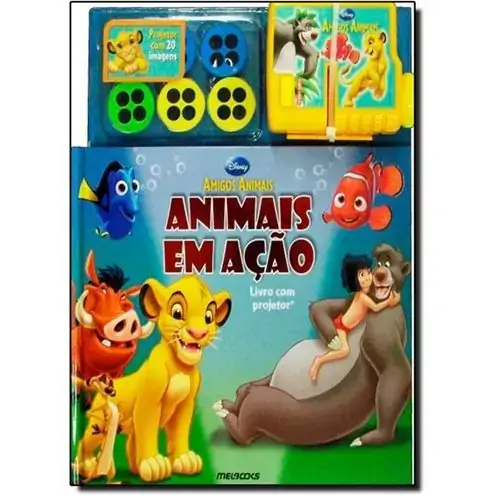 Livro Animais Em Açao Un