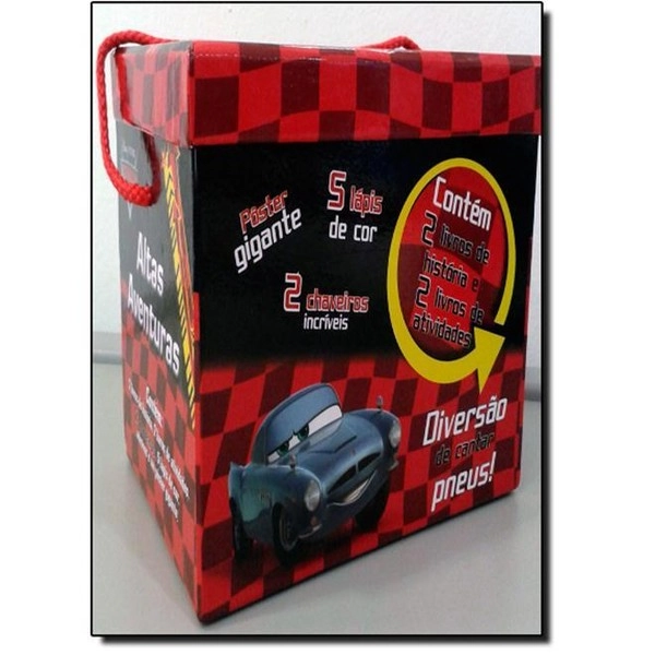 Livro Carros 2: Altas Aventuras