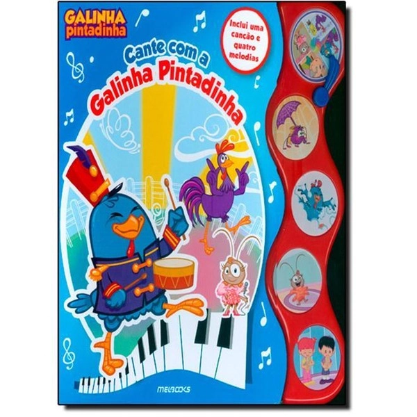 Galinha Pintadinha Cante Com A Galinha Pintadinha Livro Sonoro
