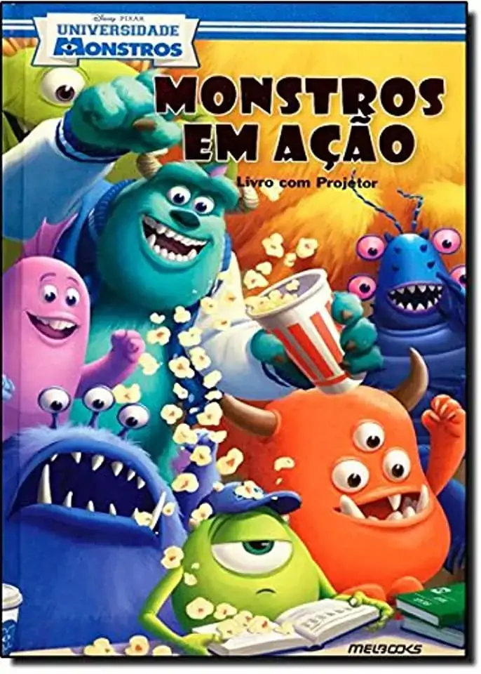 Livro Projetor Monstros Açao Un