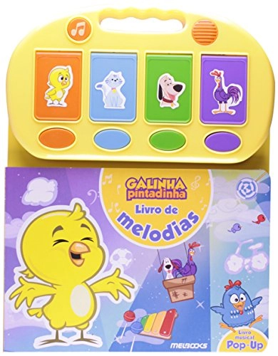 Galinha Pintadinha Livro De Melodias Em Portuguese Do Brasil