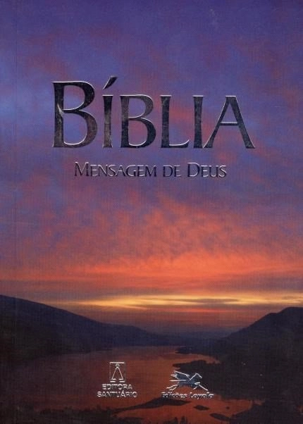 Biblia Mensagem De Deus Brochura 697g Editora Loyola