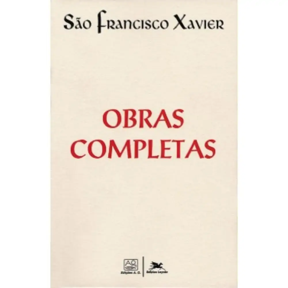 Sao Francisco Xavier Obras Completas 11300