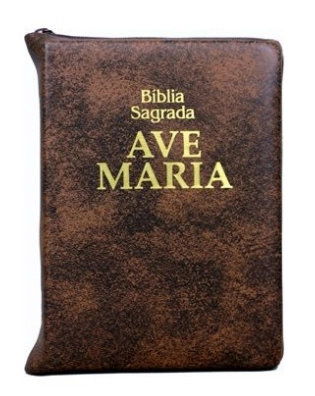 Biblia Am Bolso Com Ziper 400g Ave Maria