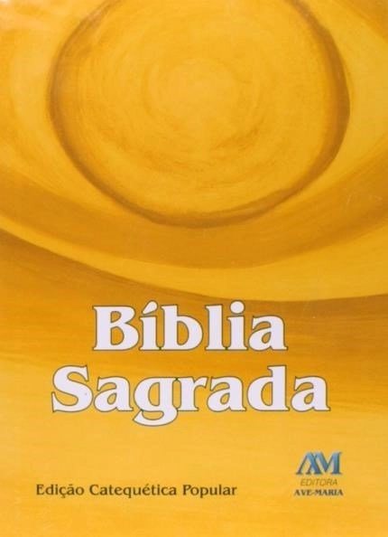 Biblia Catequetica Popular Media 600g Editora Ave Maria